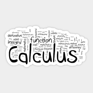 calculus Sticker